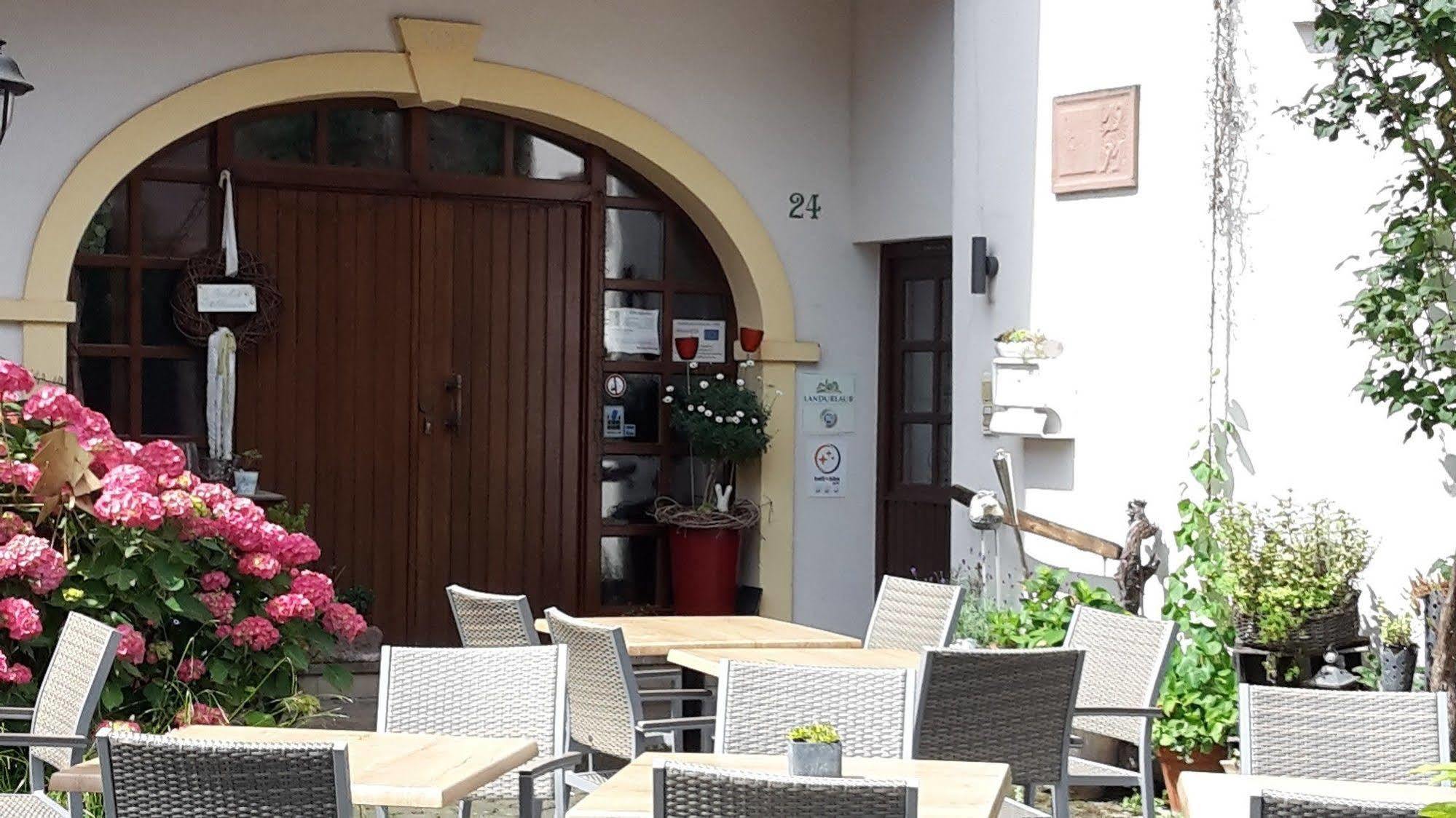 Langsur Johannishof Wein-Cafe & Gaestehaus מראה חיצוני תמונה